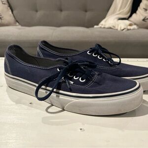 Vans Navy Blue Sneakers